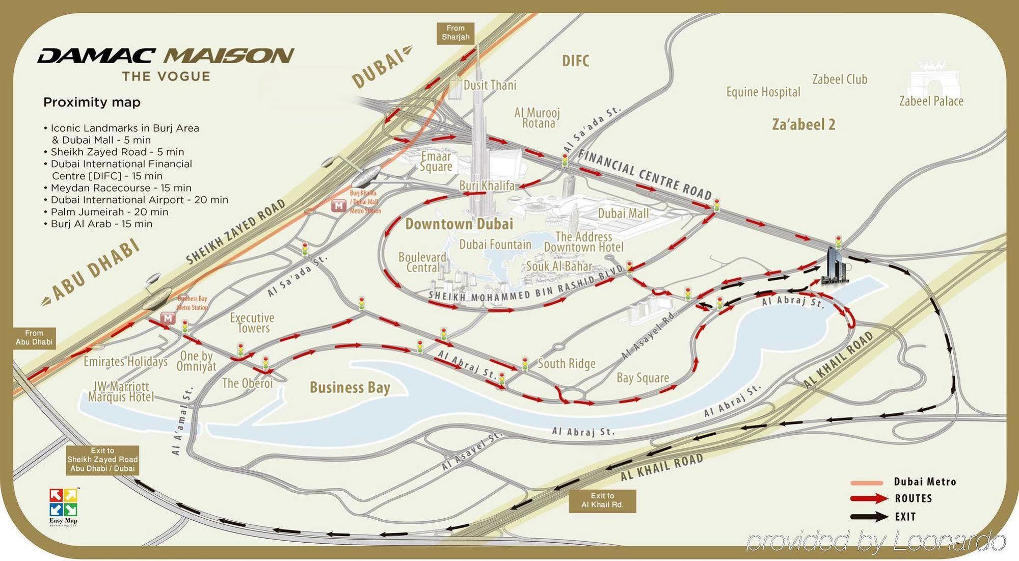 الشقق الفندقية دبيفي  داماك مايسون ذي فوغ المظهر الخارجي الصورة Circuit Magny Cours