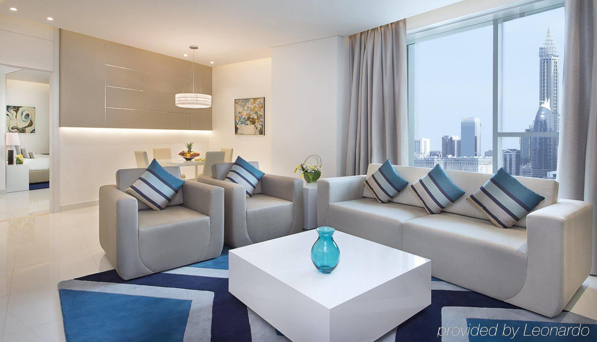 الشقق الفندقية دبيفي  داماك مايسون ذي فوغ المظهر الخارجي الصورة A living room